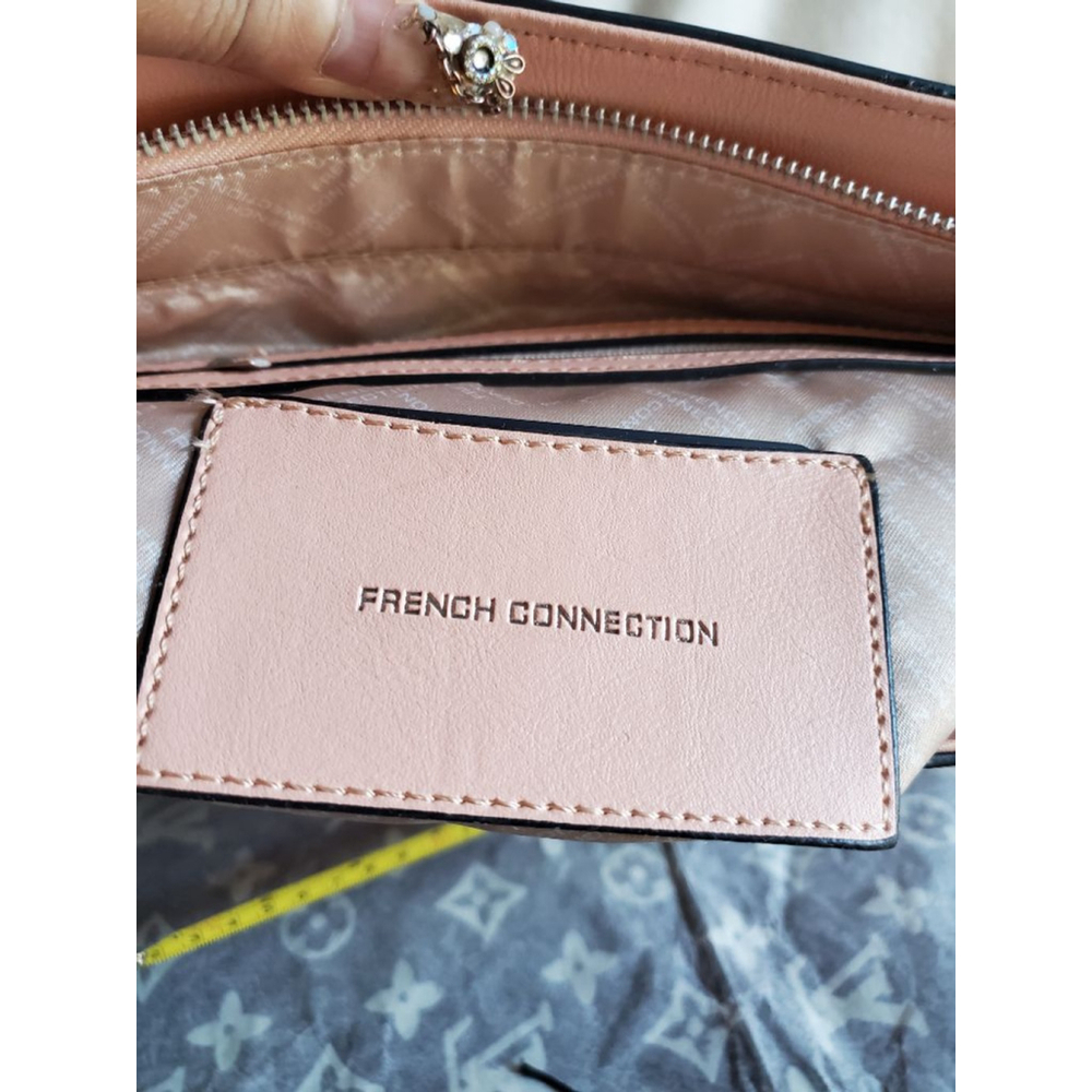 Oh wow! French Connection Olympia Bucket Shoulder Bag Mellow Peach